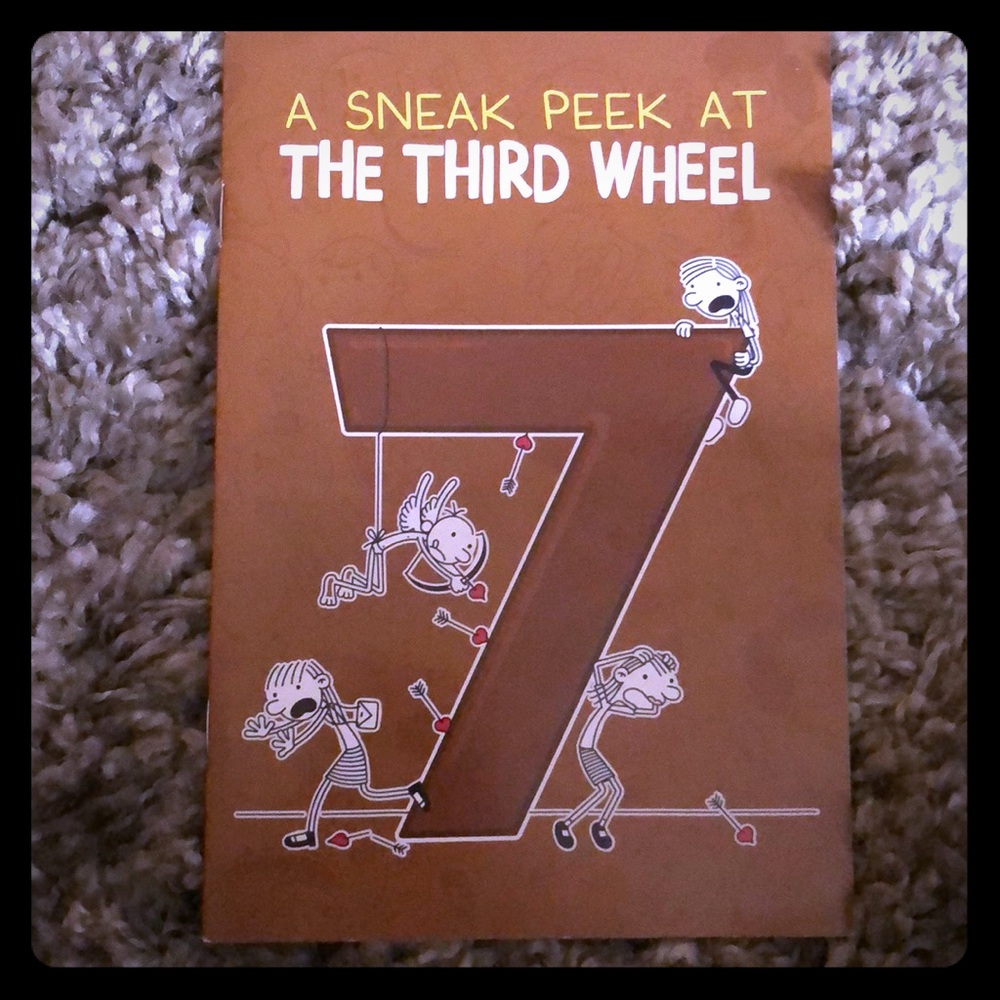 A sneak peek at the third wheel book kids